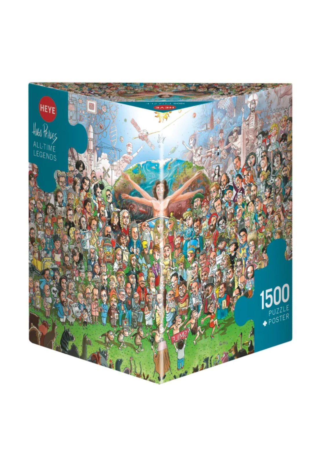 Puzzle Heye 1500 – All Time Legends Prades-0