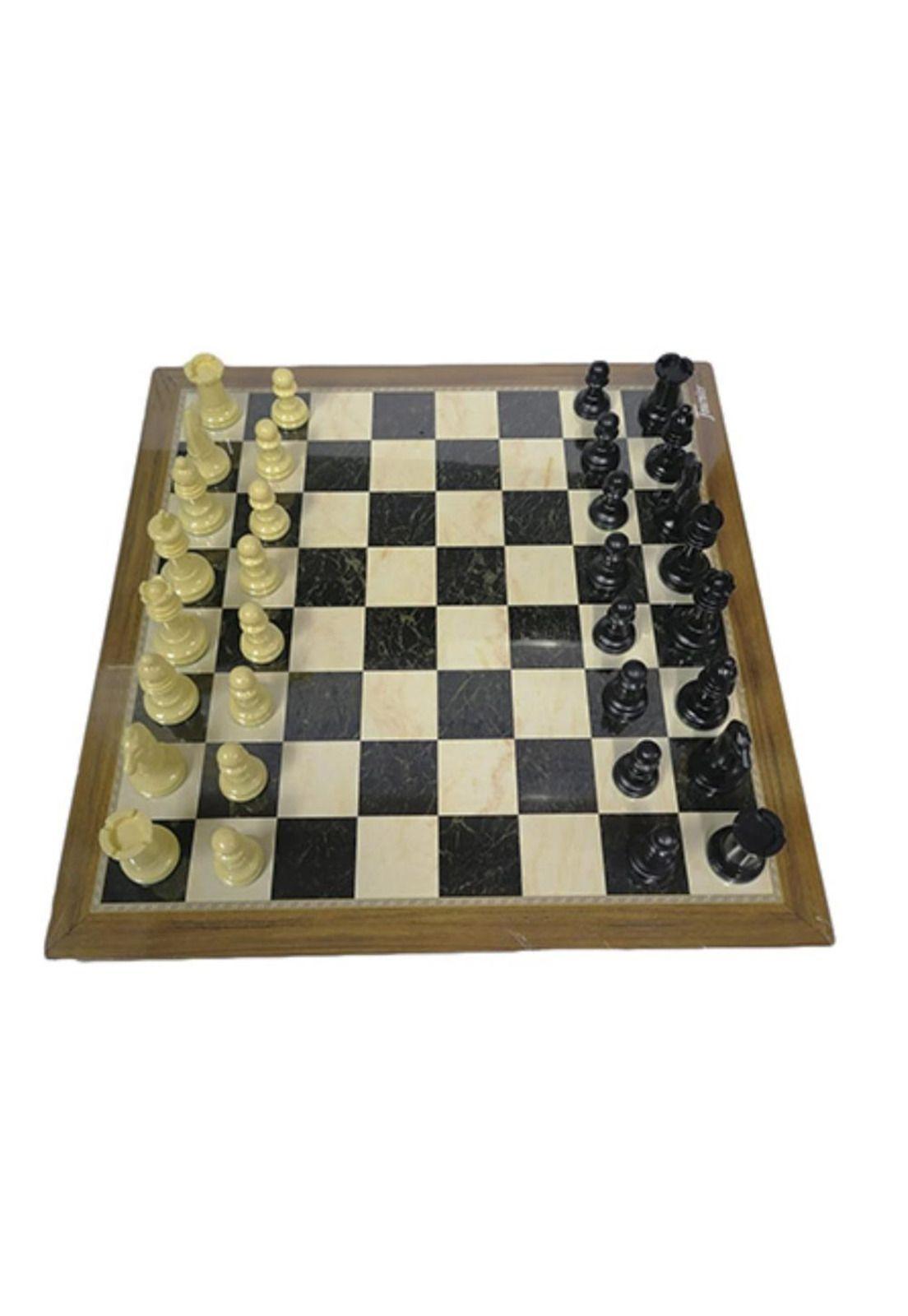 Tablero de Ajedrez Fournier 35x35 cm + Piezas-2