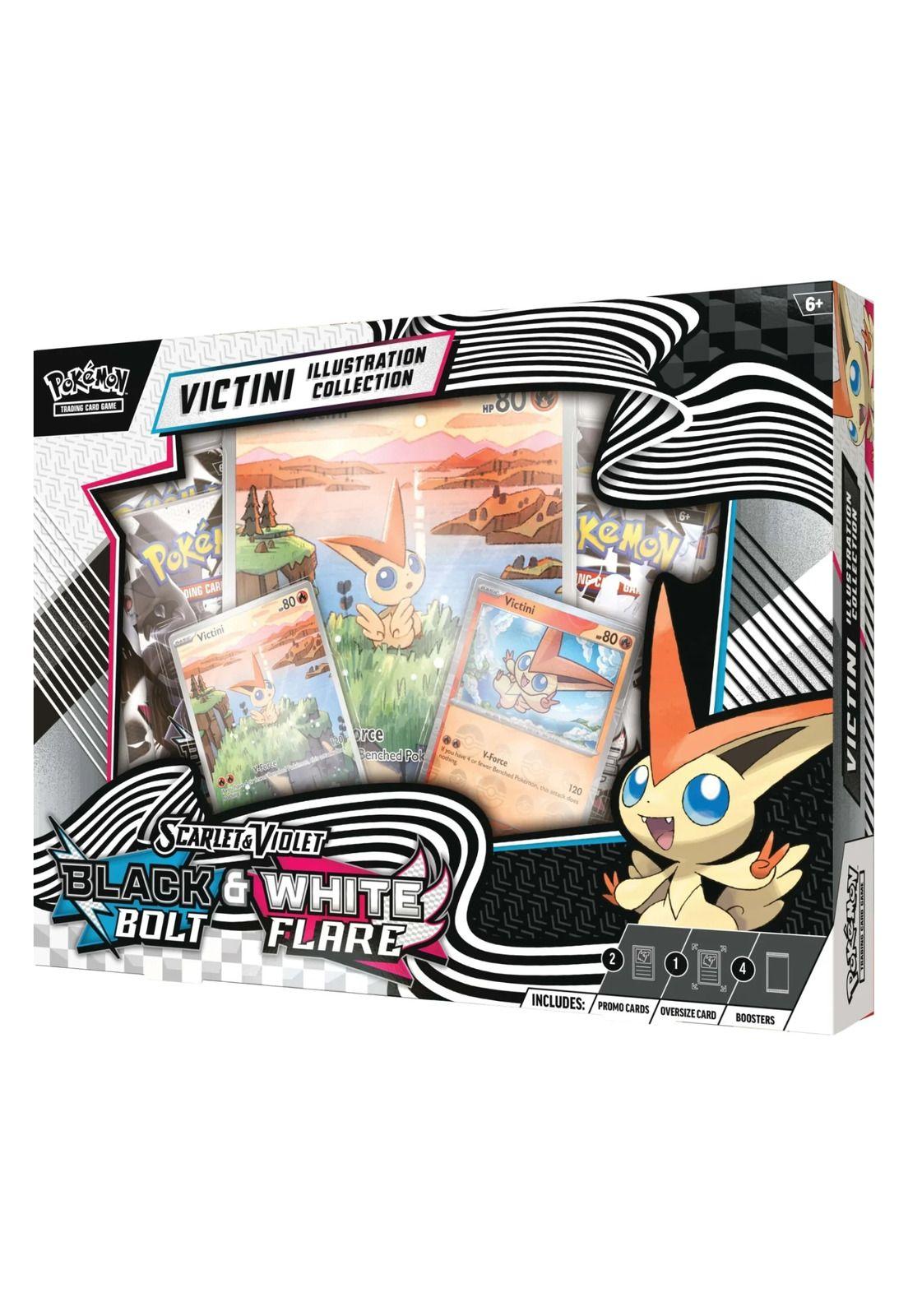 Pokémon Black Bolt & White Flare Victini Illustration Collection Español-0
