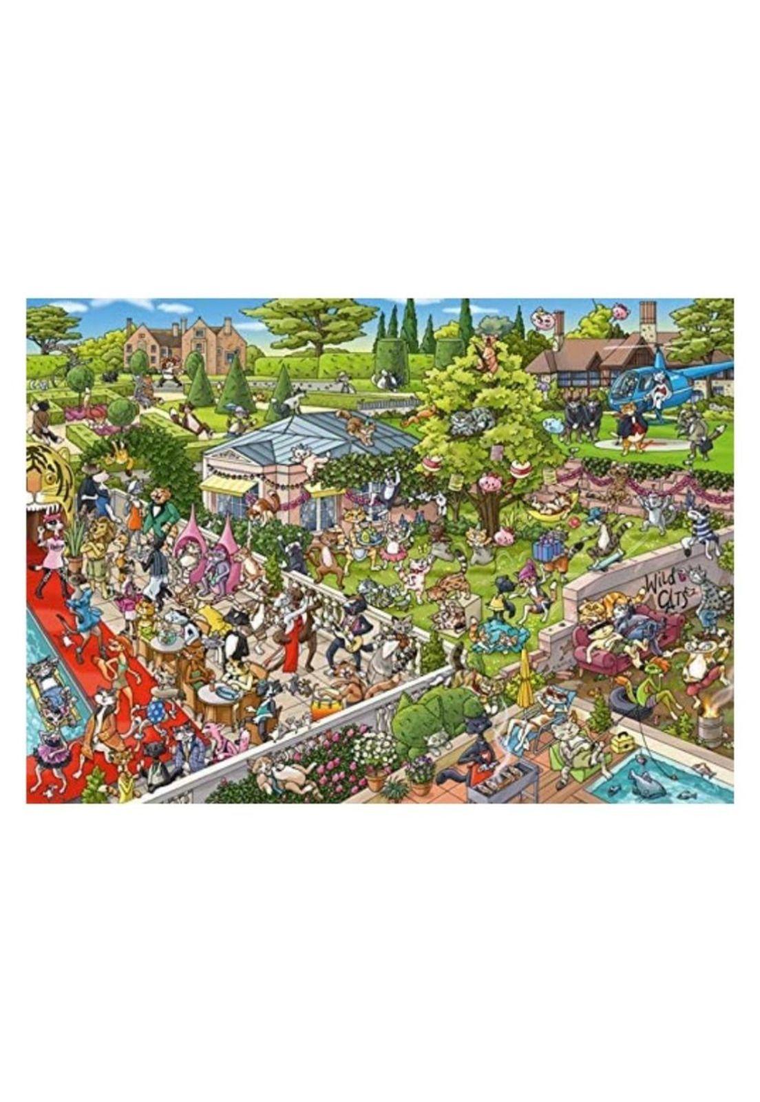 Puzzle Heye 1000 – Party Cats Tanck-1