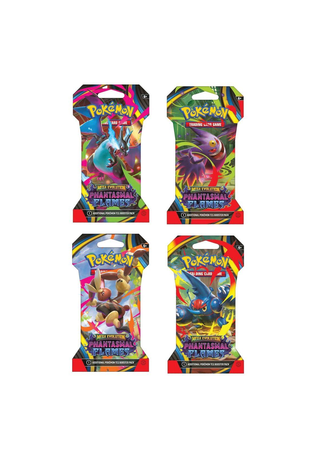 Pokémon Mega Evolution Phantasmal Flames Sobre Inglés-2