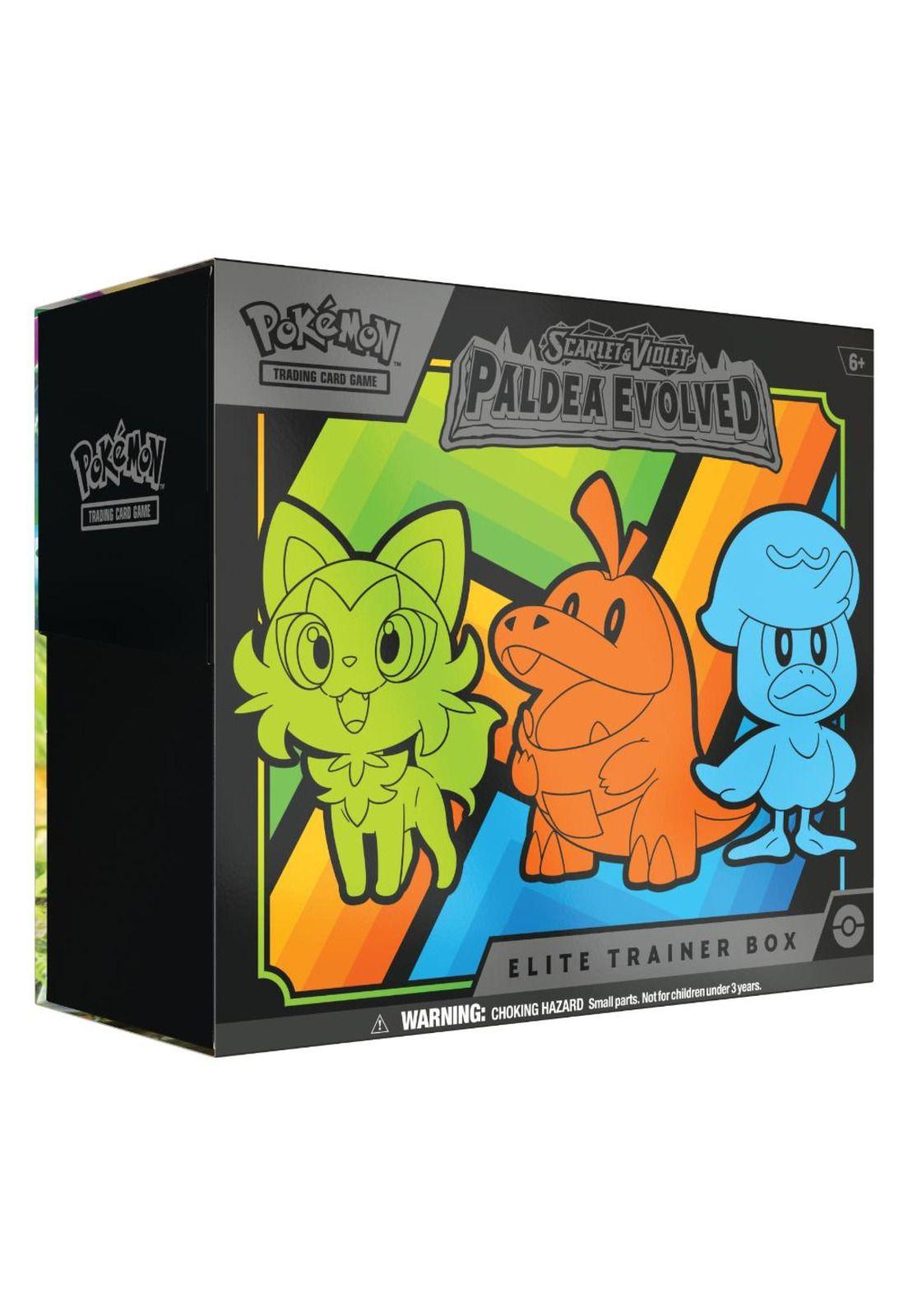 Pokémon Paldea Evolved Elite Trainer Box Inglés-0