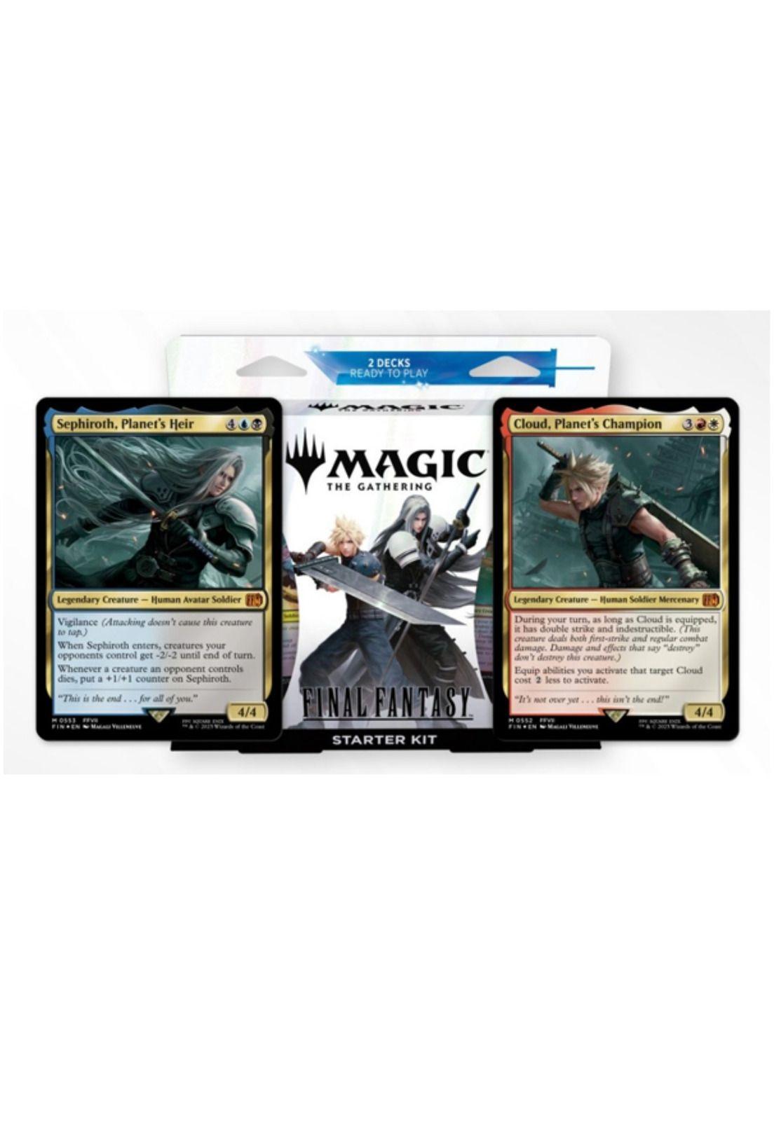 Magic Final Fantasy - Starter Kit Inglés-2