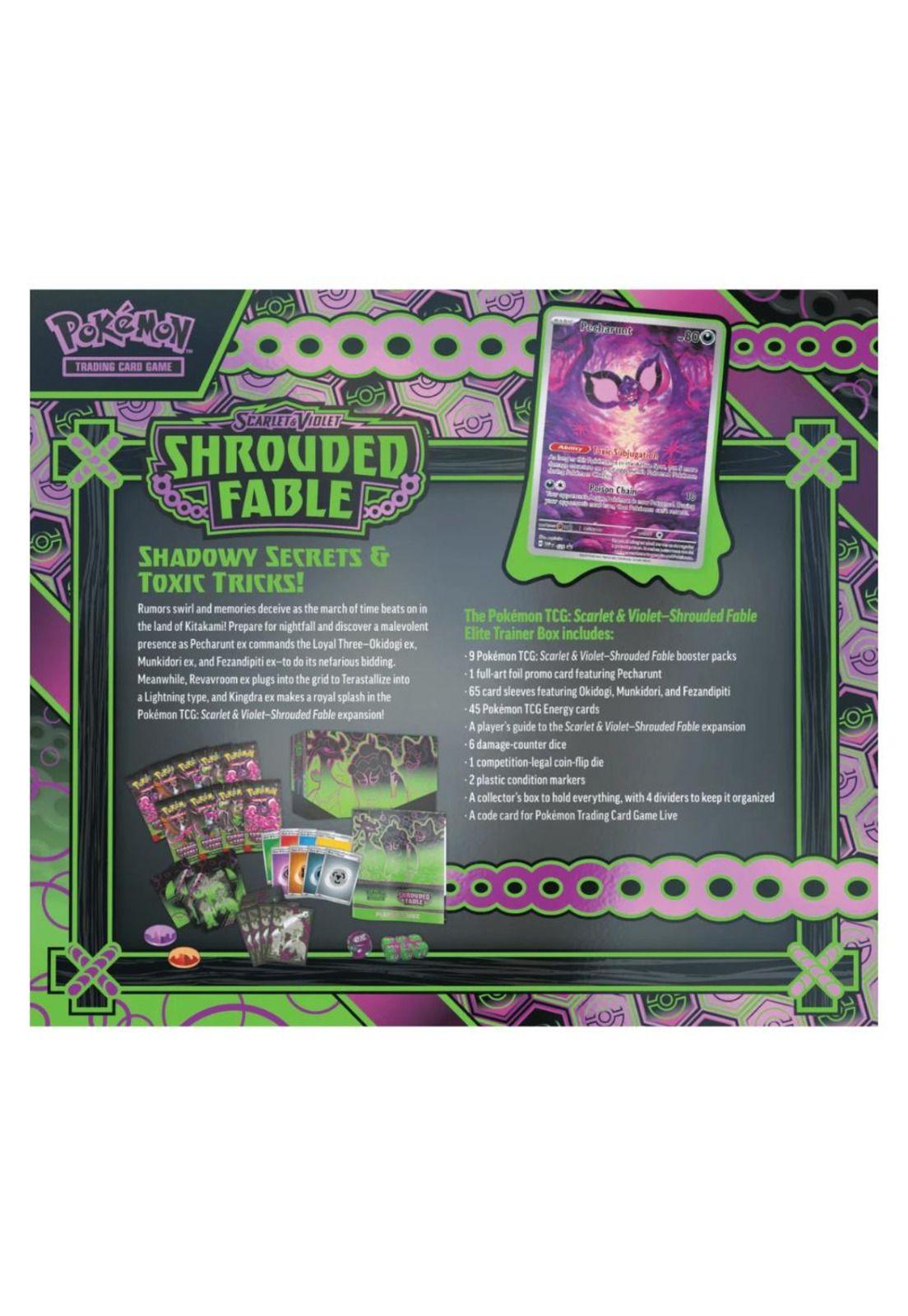 Pokémon Shrouded Fable Elite Trainer Box Inglés-2