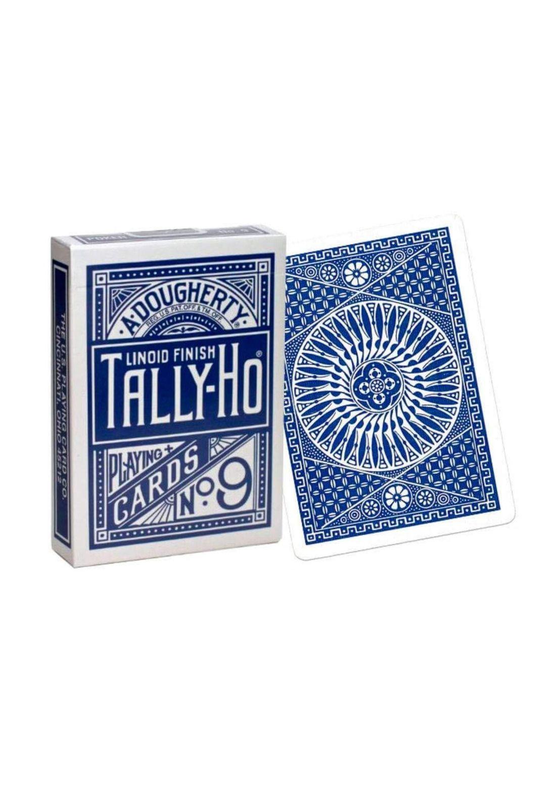 Naipe Tally-Ho Poker Azul-2