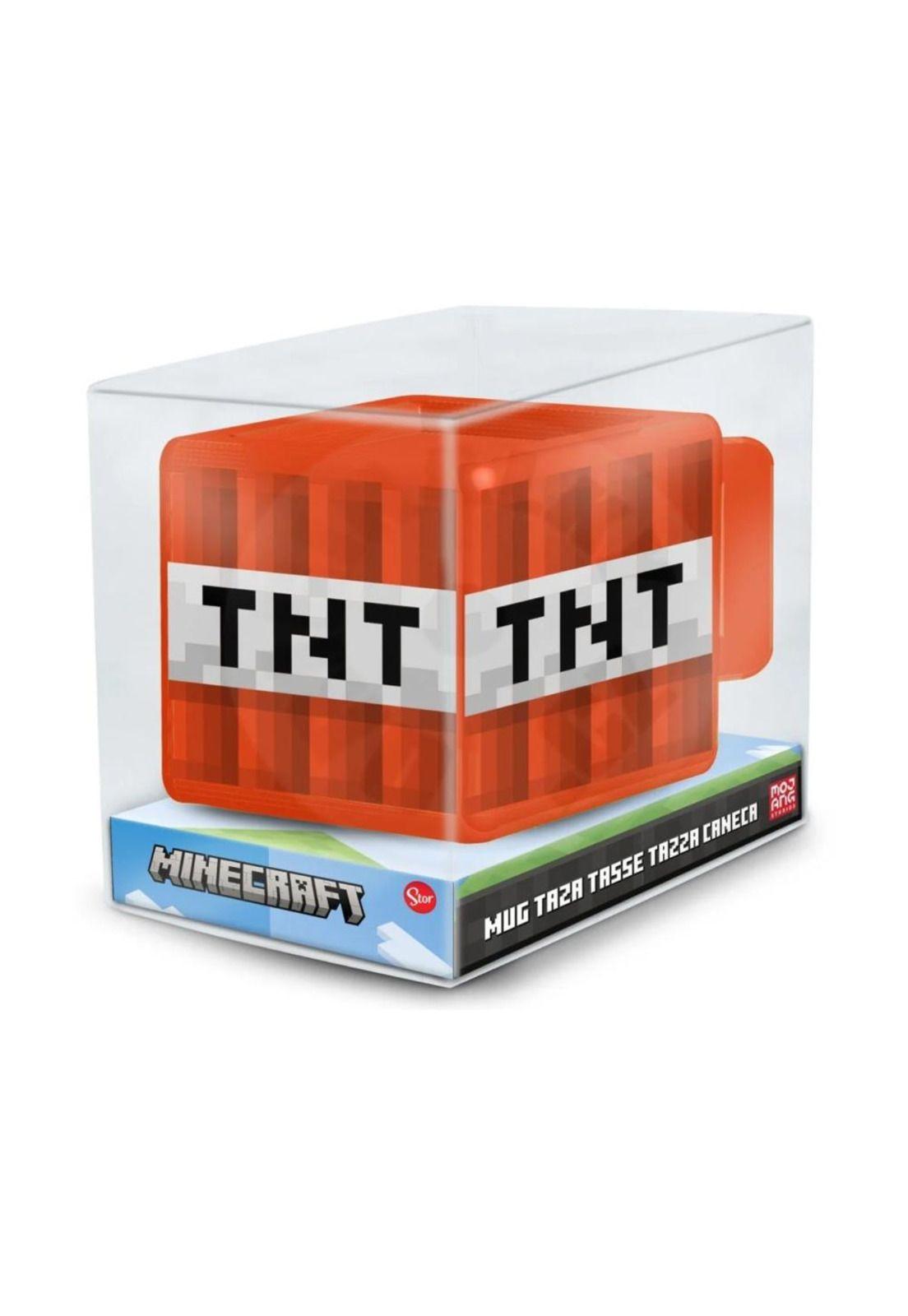 Tazón Minecraft - TNT Cerámica 3D 320 ml-0