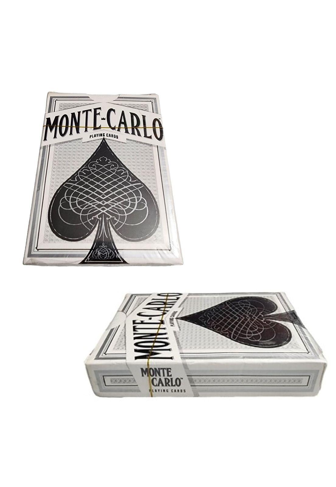Naipe Montecarlo Poker Negro-2