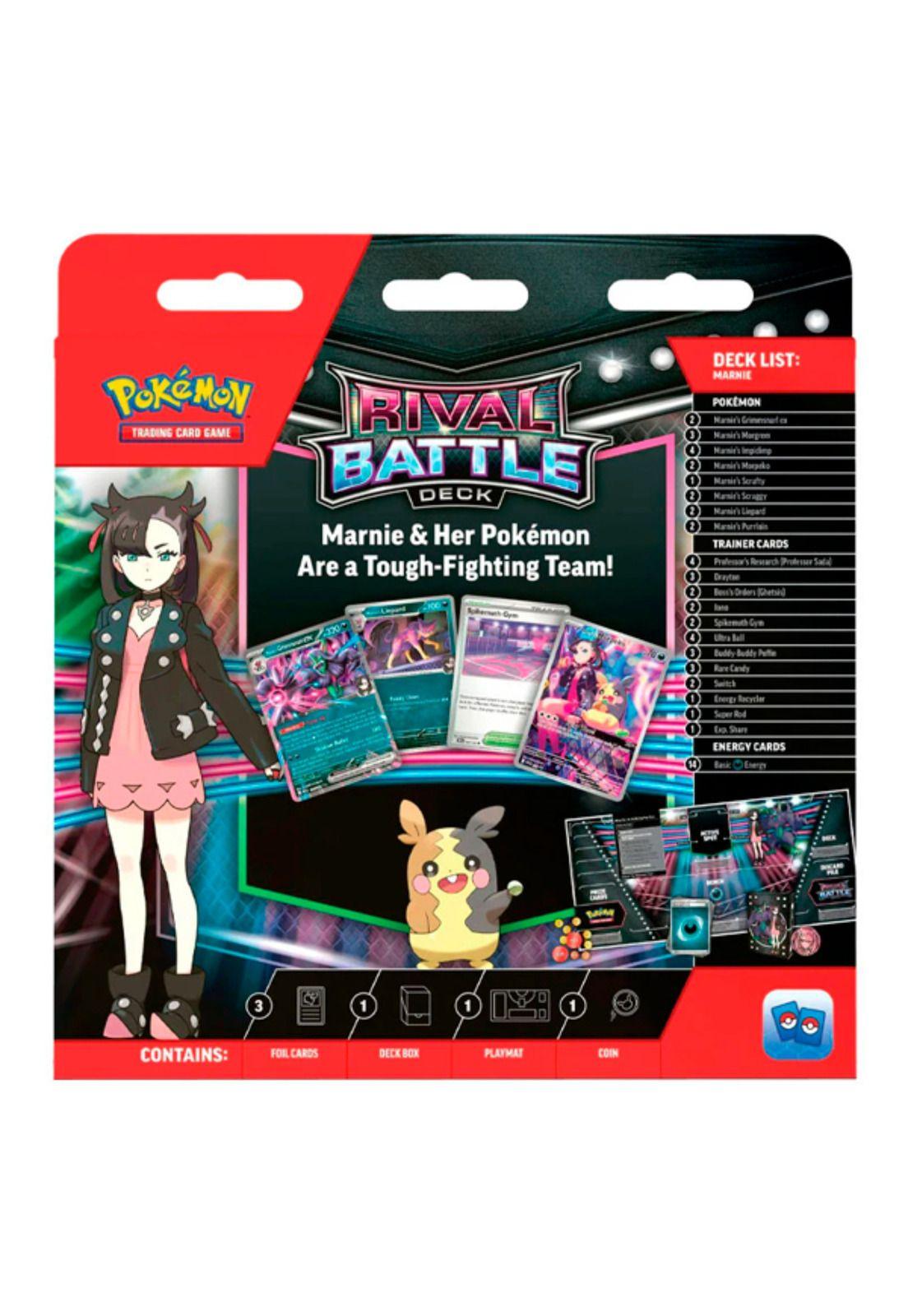 Pokémon Marnie Rival Battle Deck Español-2