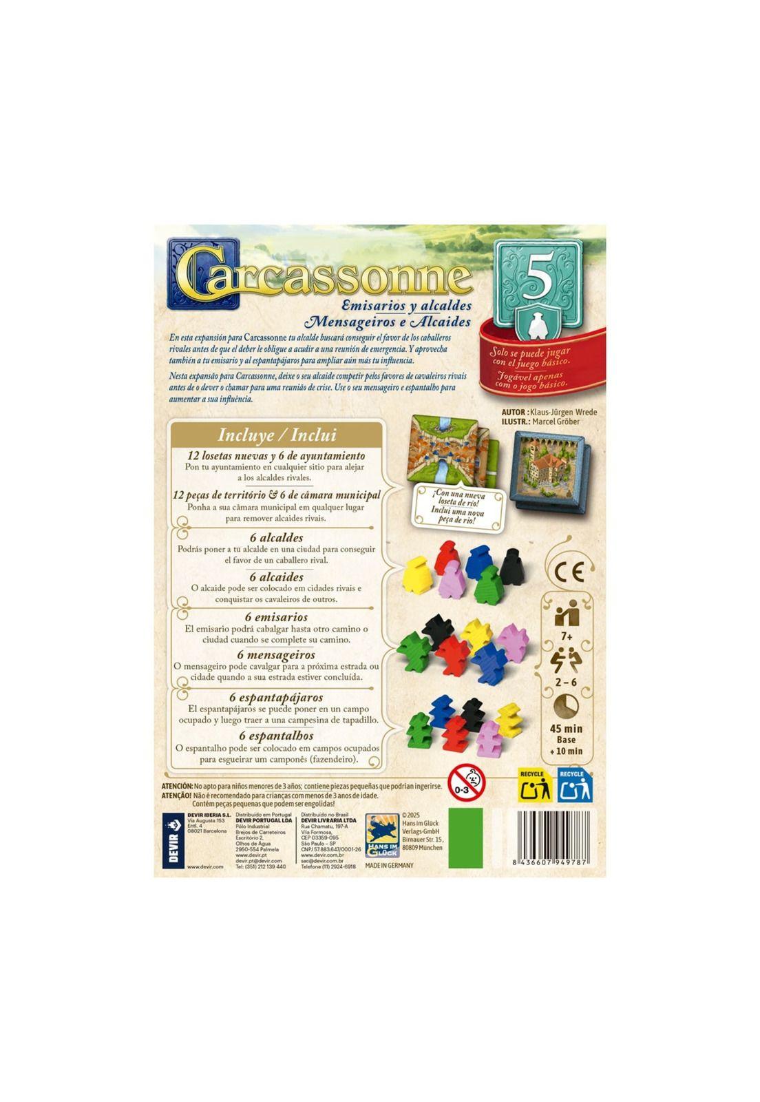 Carcassonne: Emisarios y Alcaldes-2