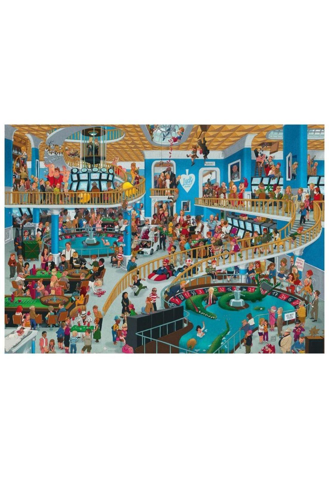 Puzzle Heye 1000 – Chaotic Casino-1