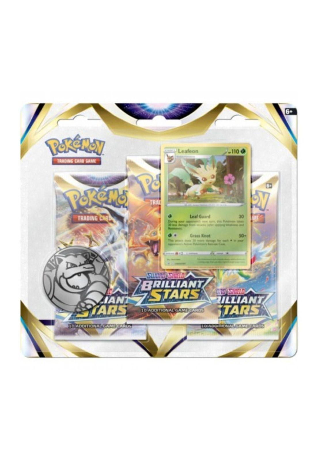 Pokémon Brilliant Stars Leafeon Blister Pack-0