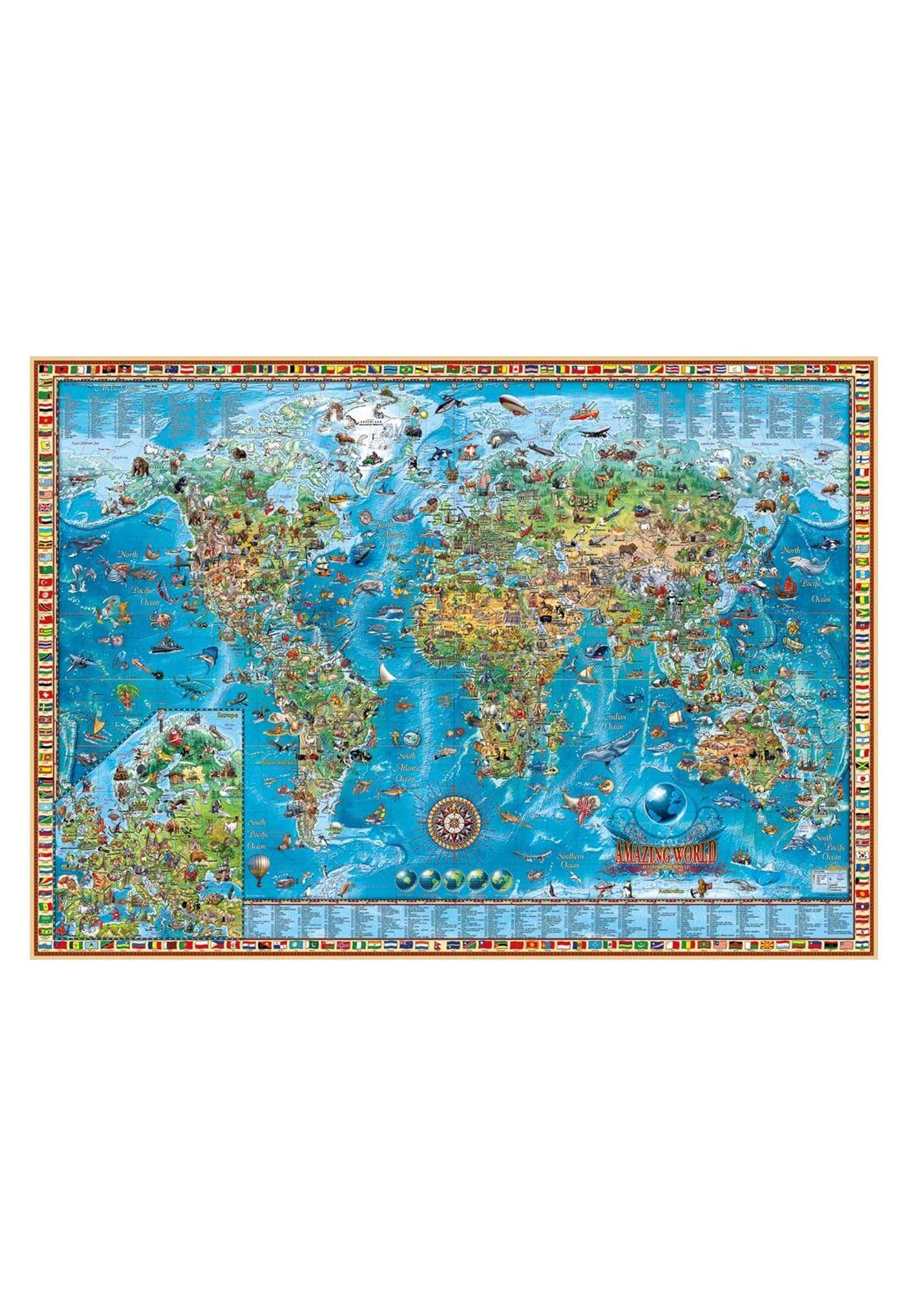 Puzzle Heye 2000 - Amazing World-1