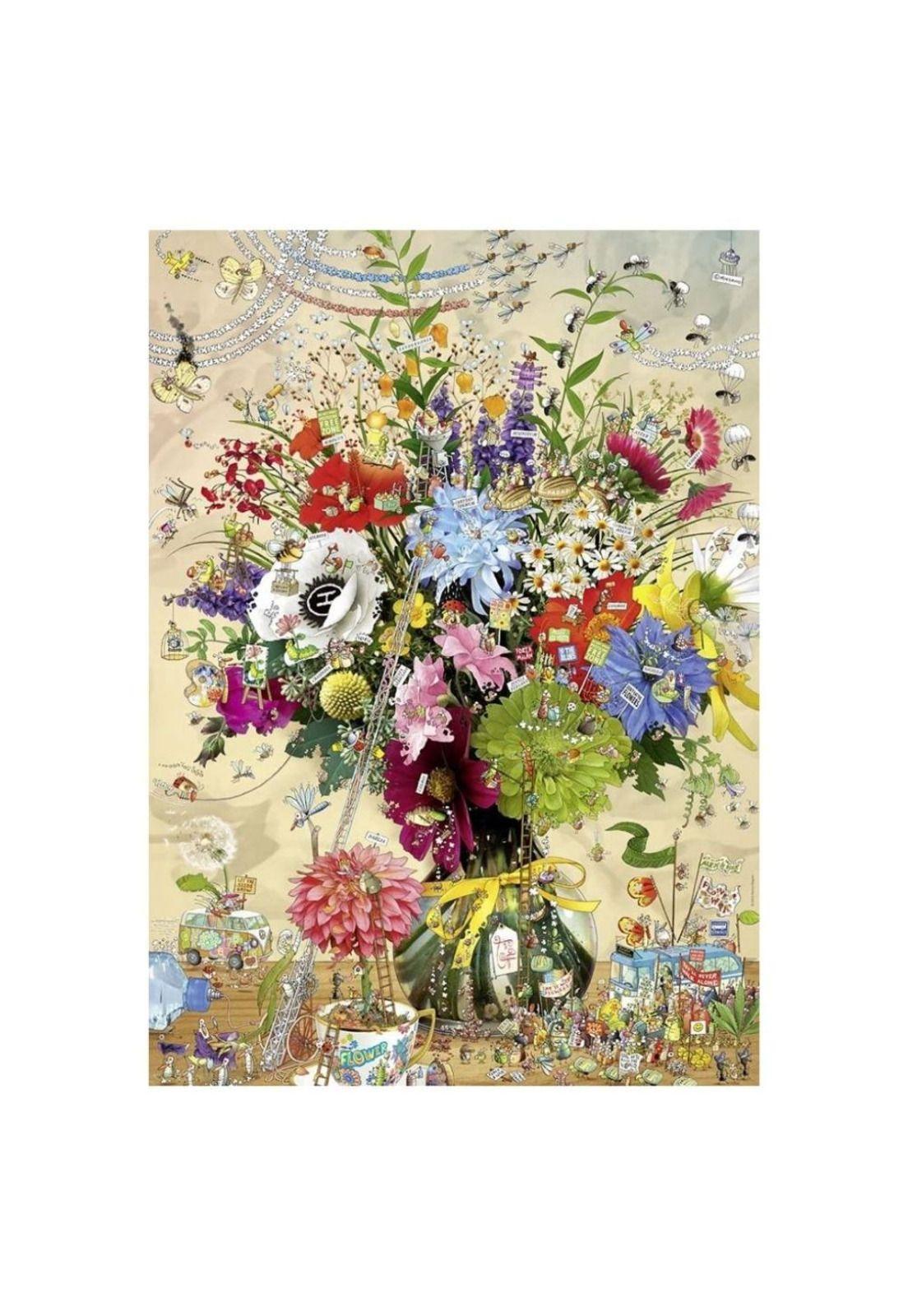 Puzzle Heye 1000 – Flowers Life-1