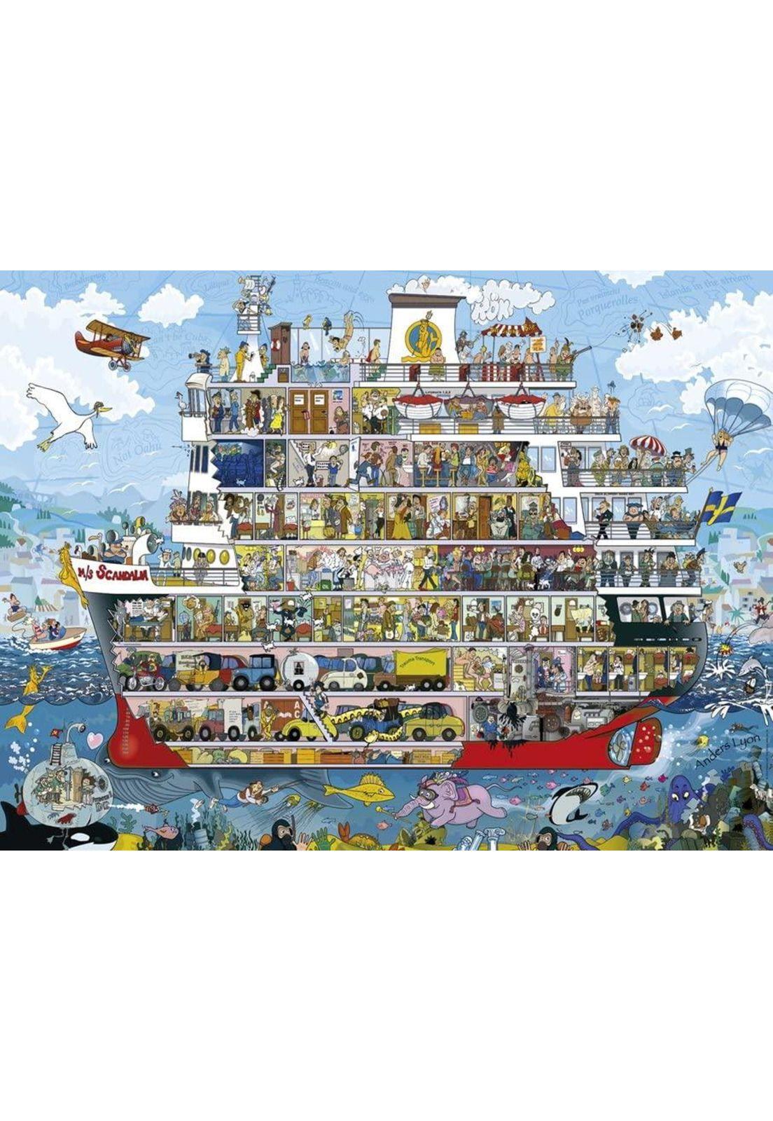 Puzzle Heye 1500 - Crucero-1