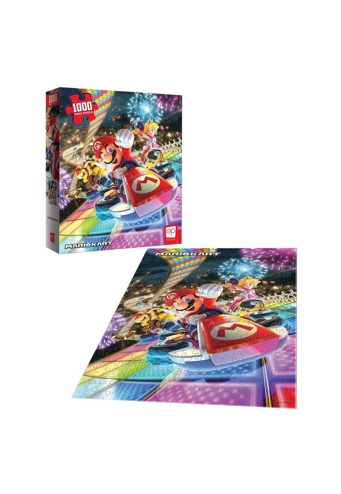 Puzzles OP 1000 piezas: Mario Kart Rainbow Road-2