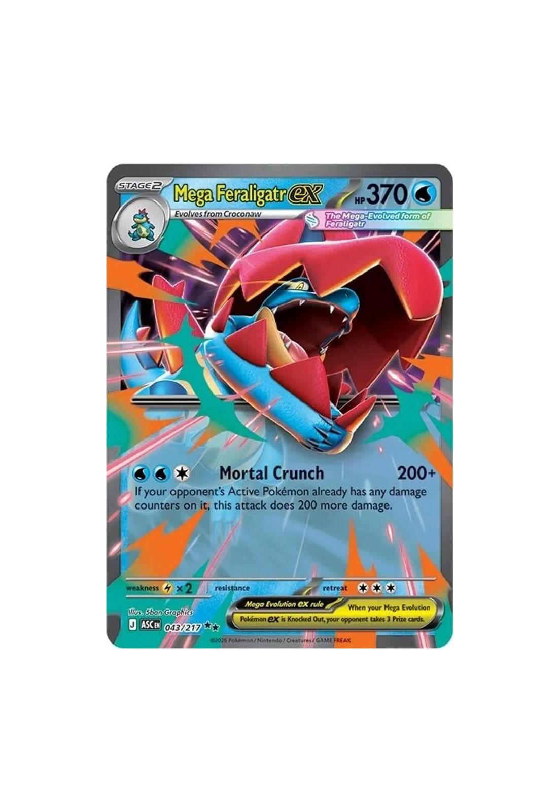 Pokémon Mega Feraligatr ex Box Inglés Pokémon | Paris.cl