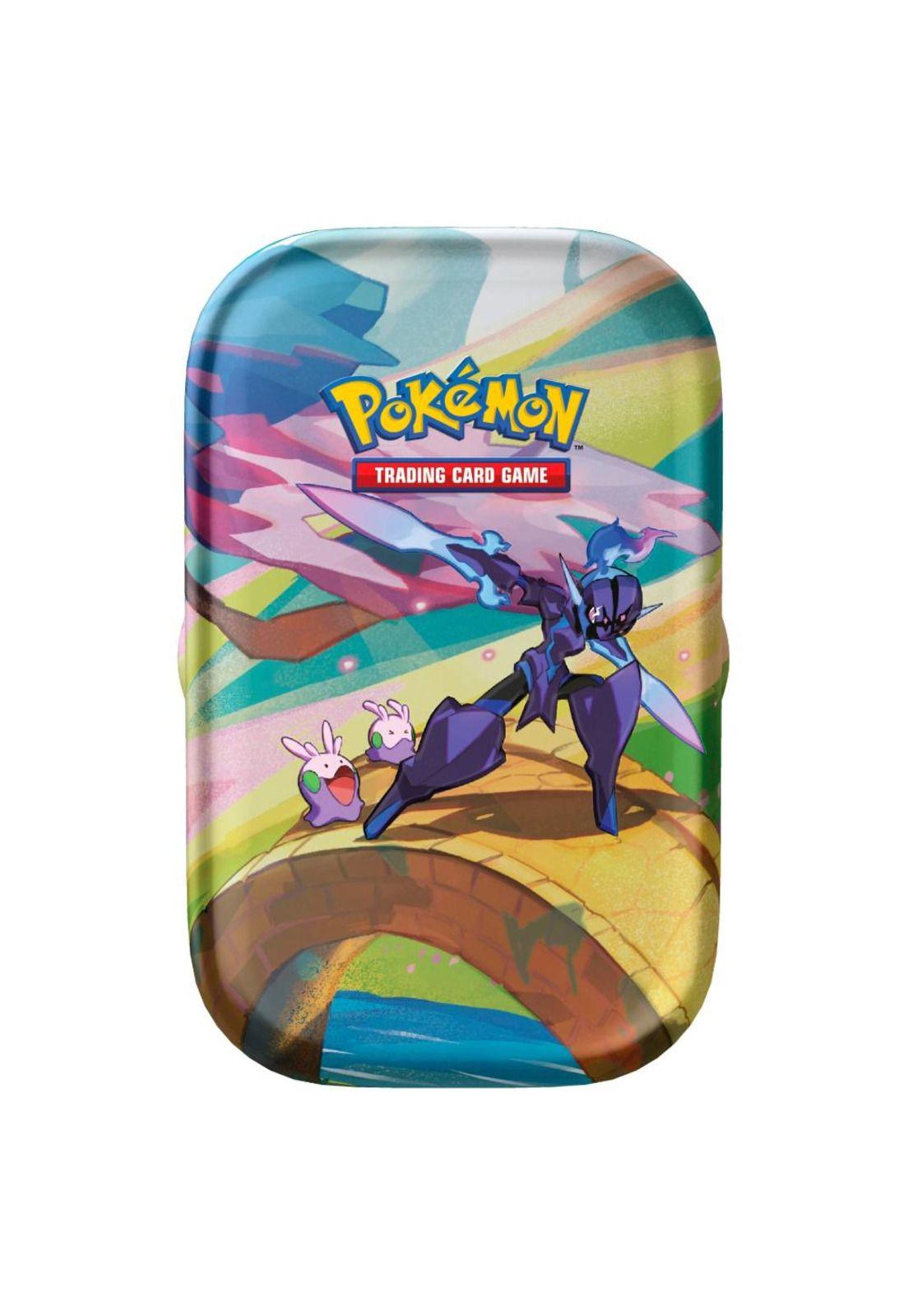 Pokémon Vibrant Paldea Mini Tin Ceruledge & Goomy Español-0