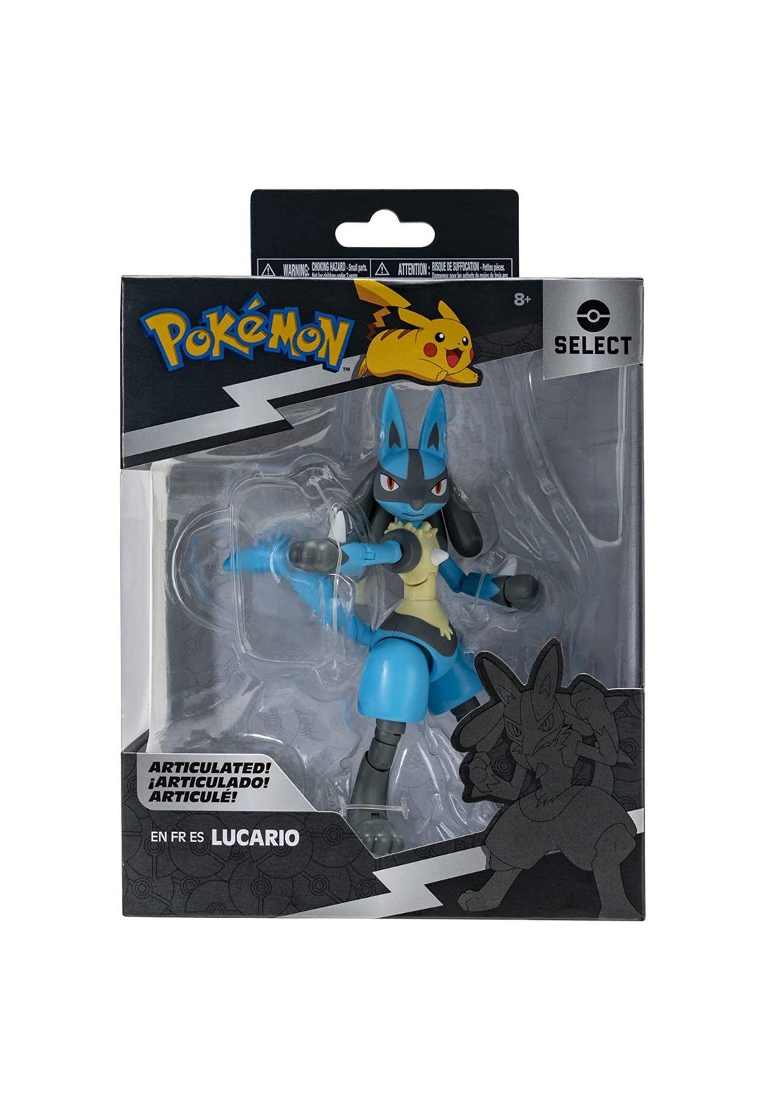 Figura Lucario Super Articulada Pokémon-0
