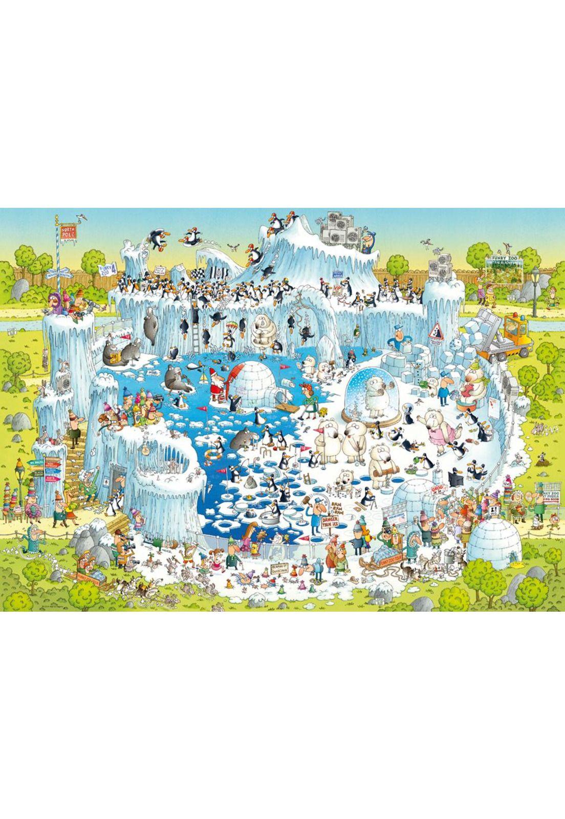Puzzle Heye 1000 - Zoo Polar-1