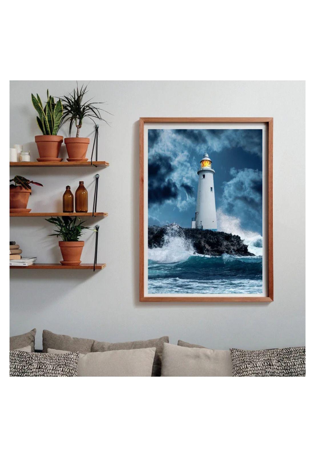 Puzzle Rompecabezas Clementoni 1000 - Lightouse in the Storm-2