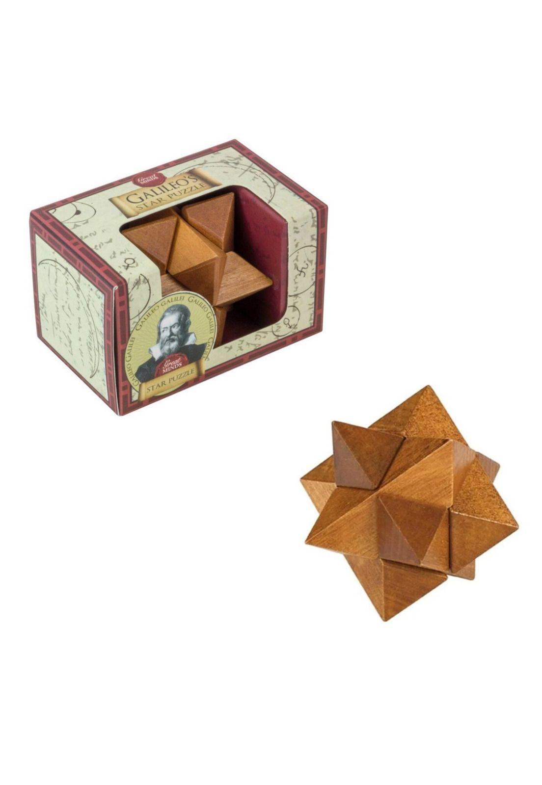Galileo's Star Puzzle - Great Minds Mini Puzzle de Madera-2