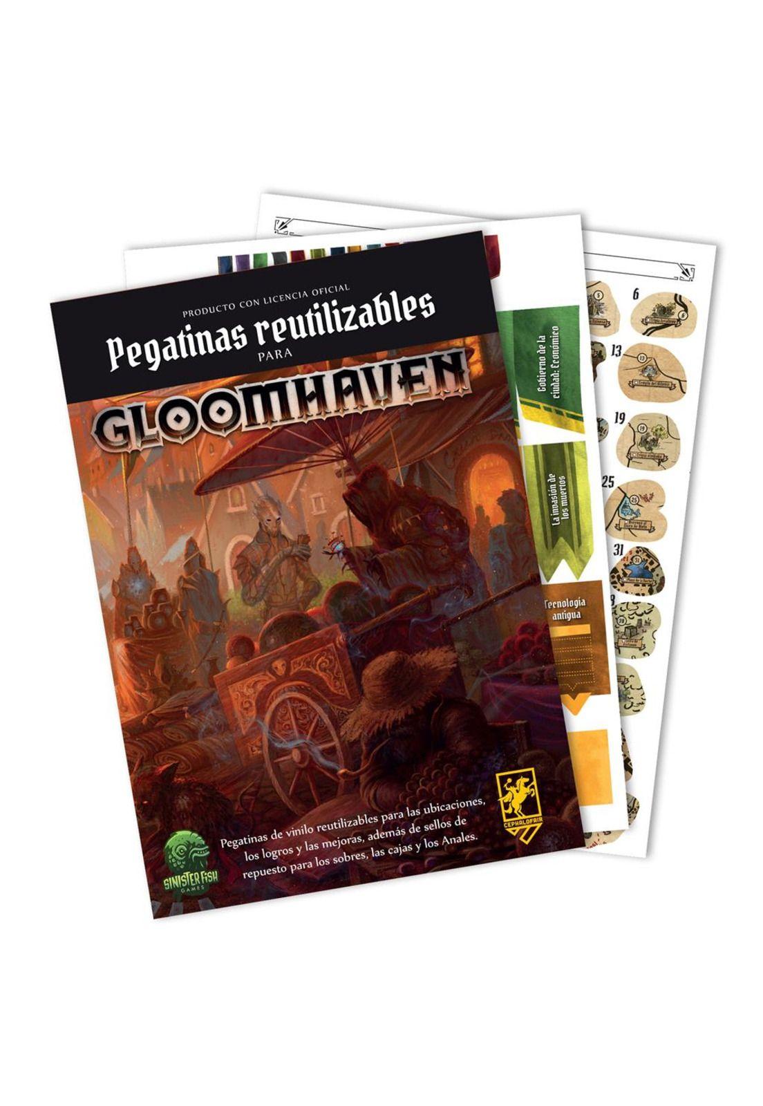 Gloomhaven Removable Stickers-1