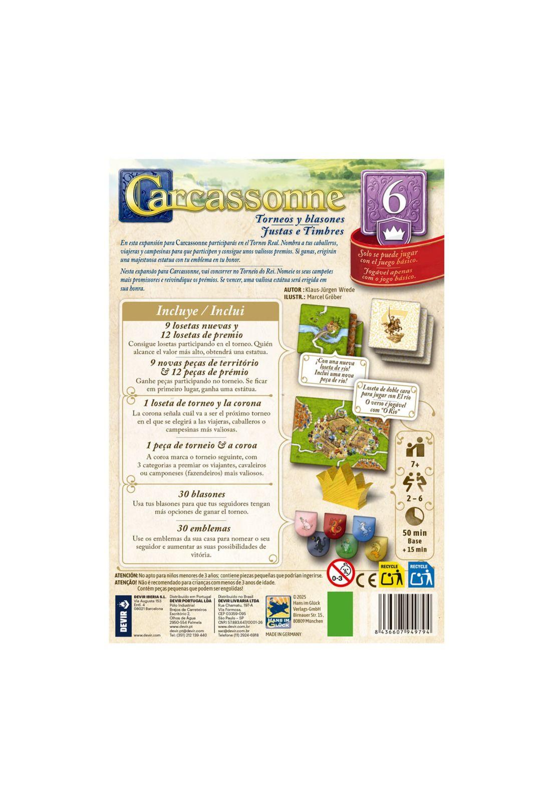 Carcassonne: Torneos y Blasones-2