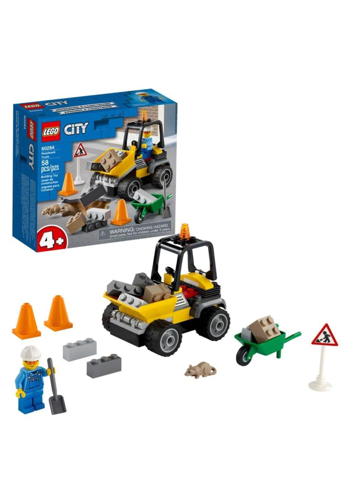 Lego Vehículo de Obras en Carretera-1