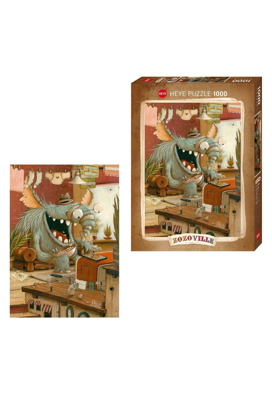 Puzzle Rompecabezas Heye 1000 - Zozoville Laundry Day-2