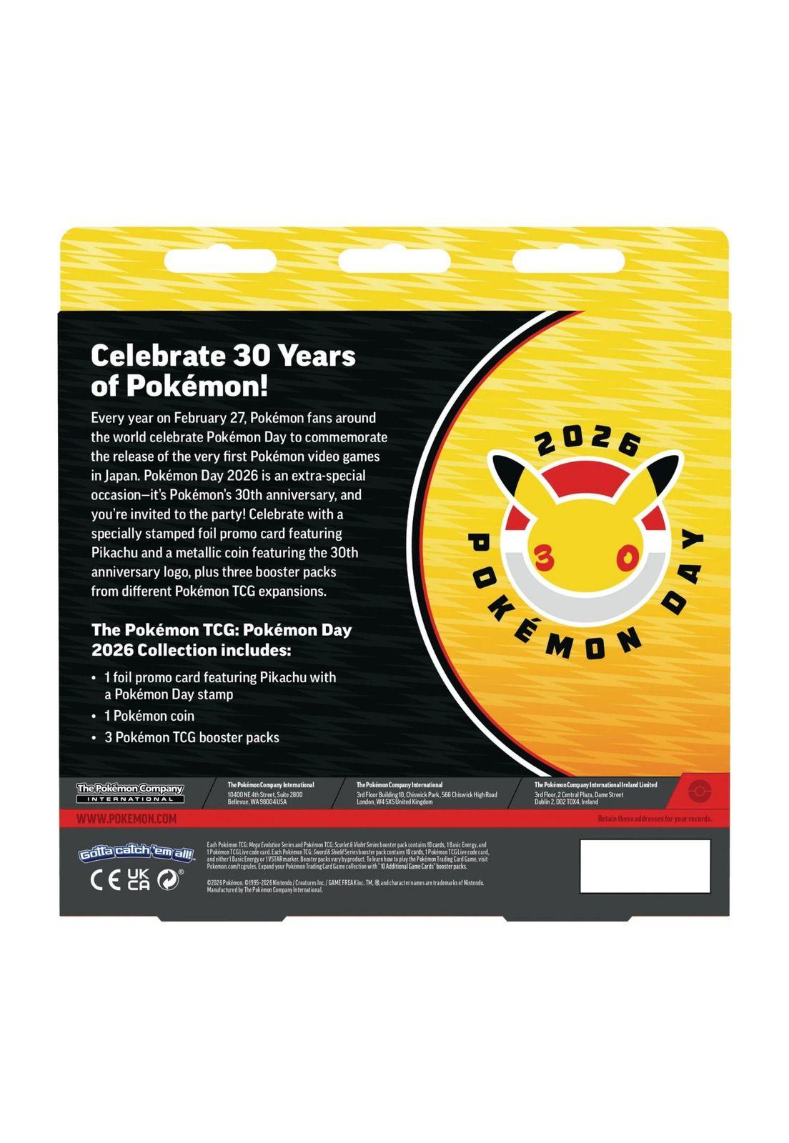 Pokemon TCG: Pokemon Day 2026 Collection Español-2