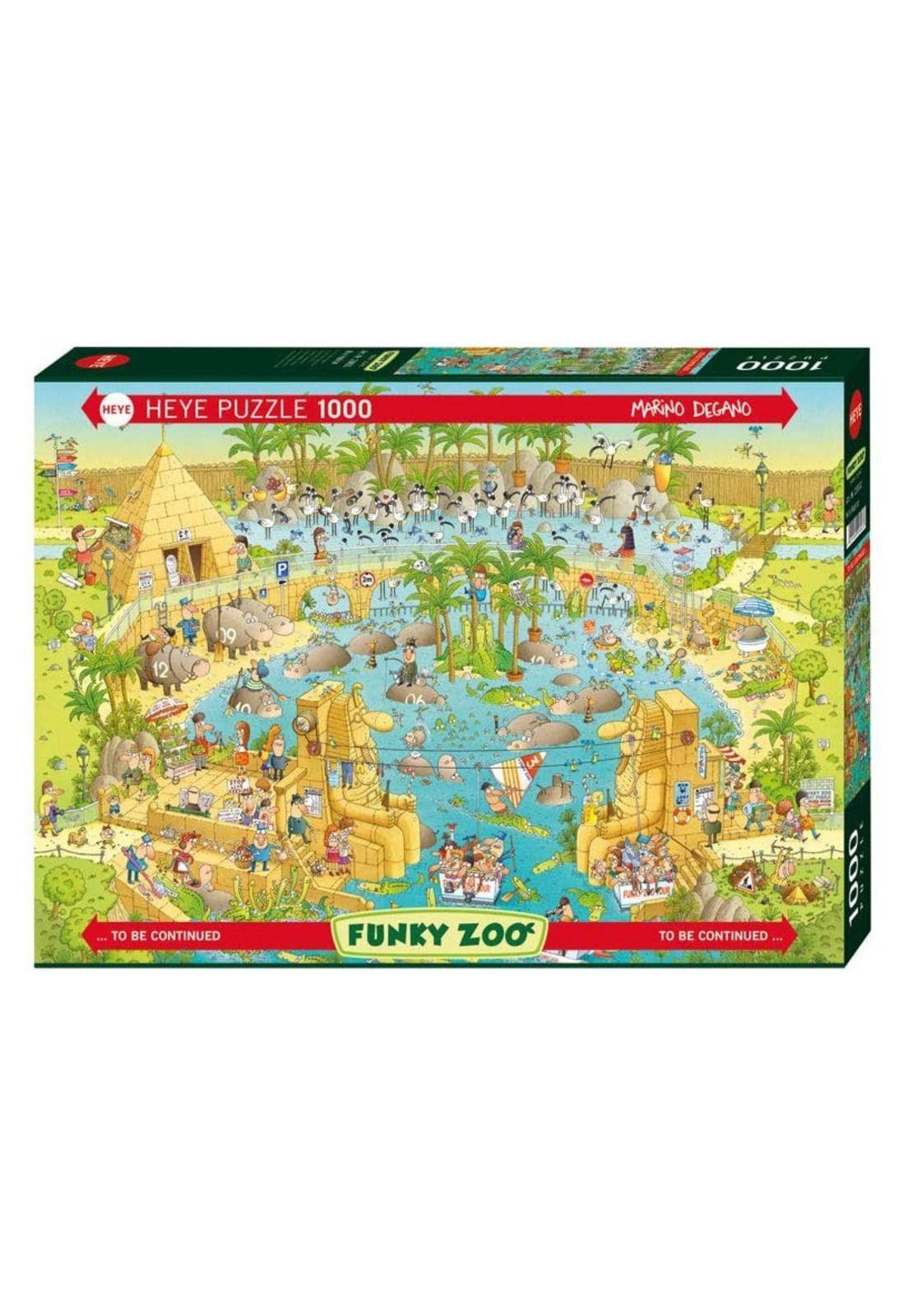 Puzzle Heye 1000 – Nile habitat-0
