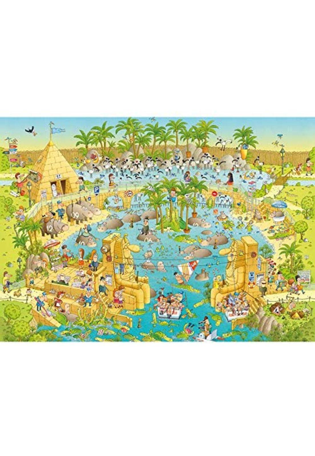 Puzzle Heye 1000 – Nile habitat-1