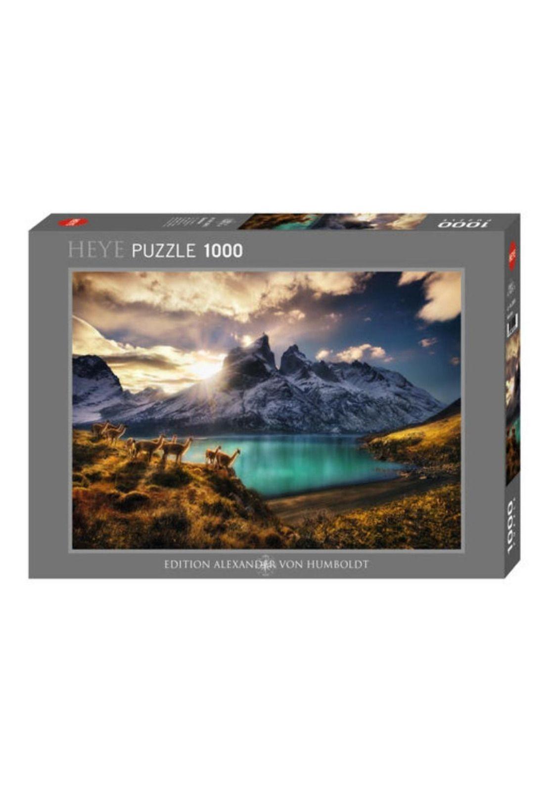 Puzzle Heye 1000 - Guanacos-0