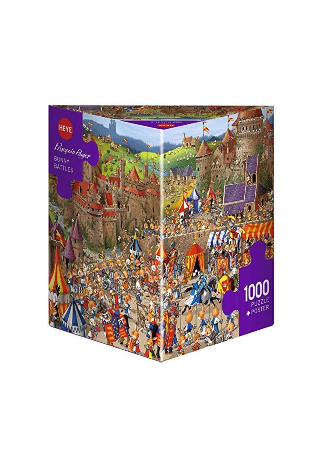 Puzzle Heye 1000 - Bunny Battles-0