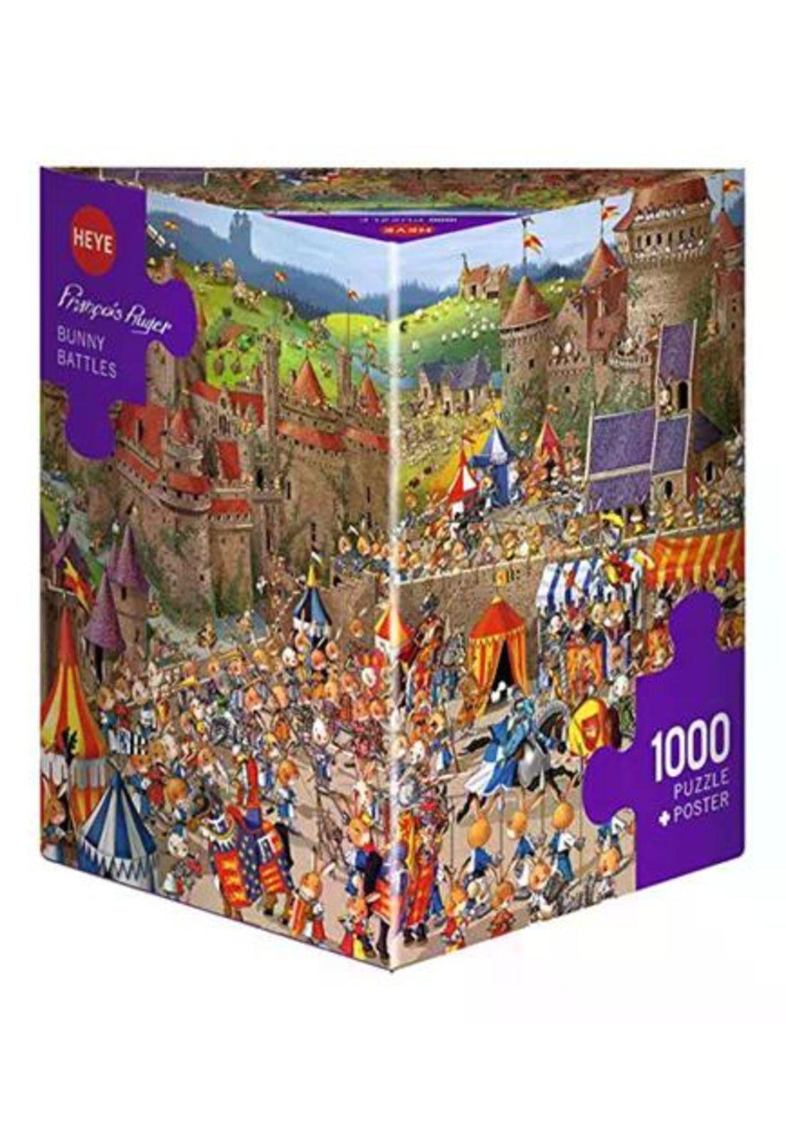 Puzzle Heye 1000 - Bunny Battles-0