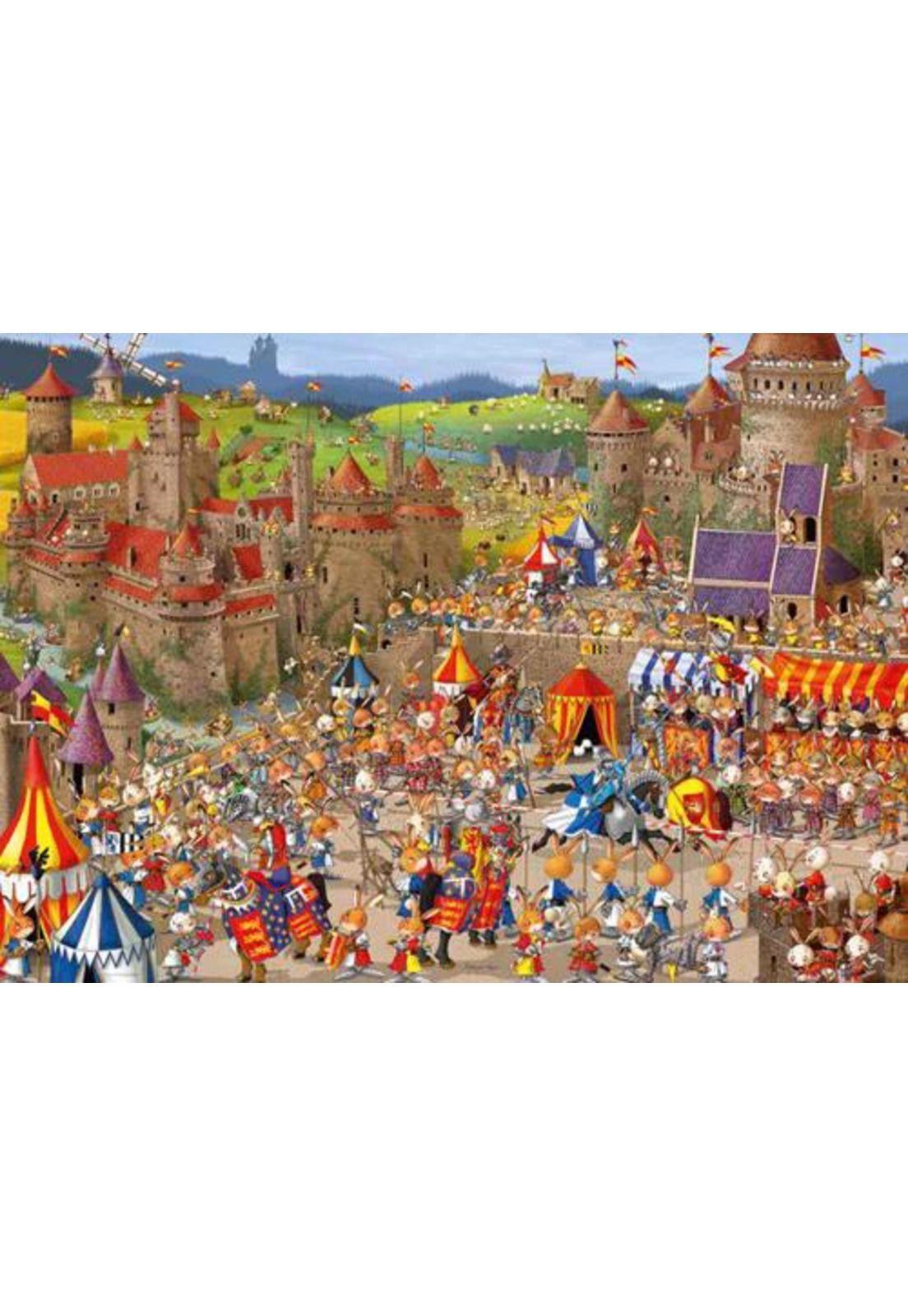 Puzzle Heye 1000 - Bunny Battles-1