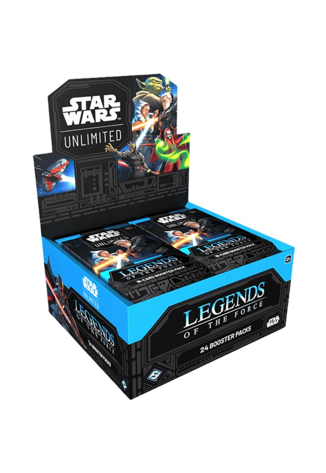 Star Wars Unlimited Legends of the Force Display 24 Sobres Inglés-0