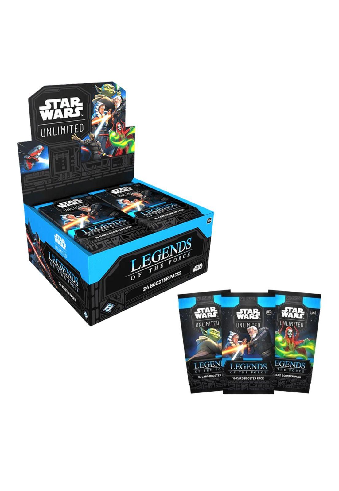 Star Wars Unlimited Legends of the Force Display 24 Sobres Inglés-1