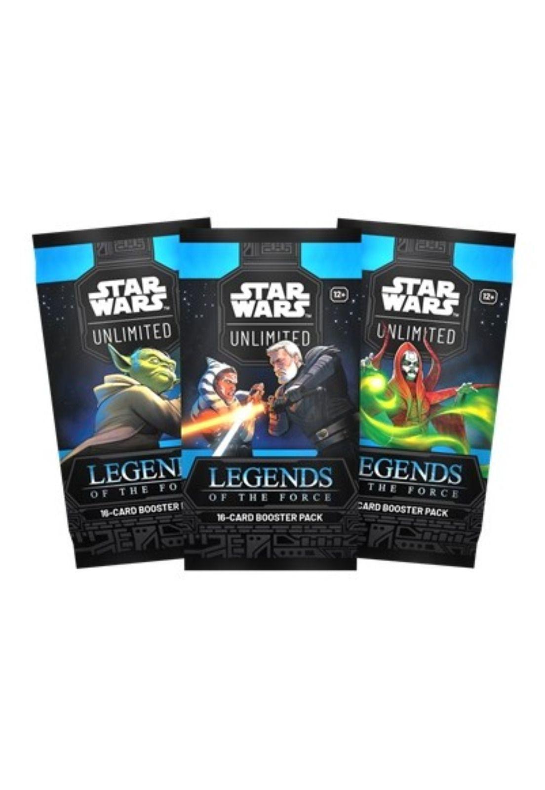 Star Wars Unlimited Legends of the Force Display 24 Sobres Inglés-2