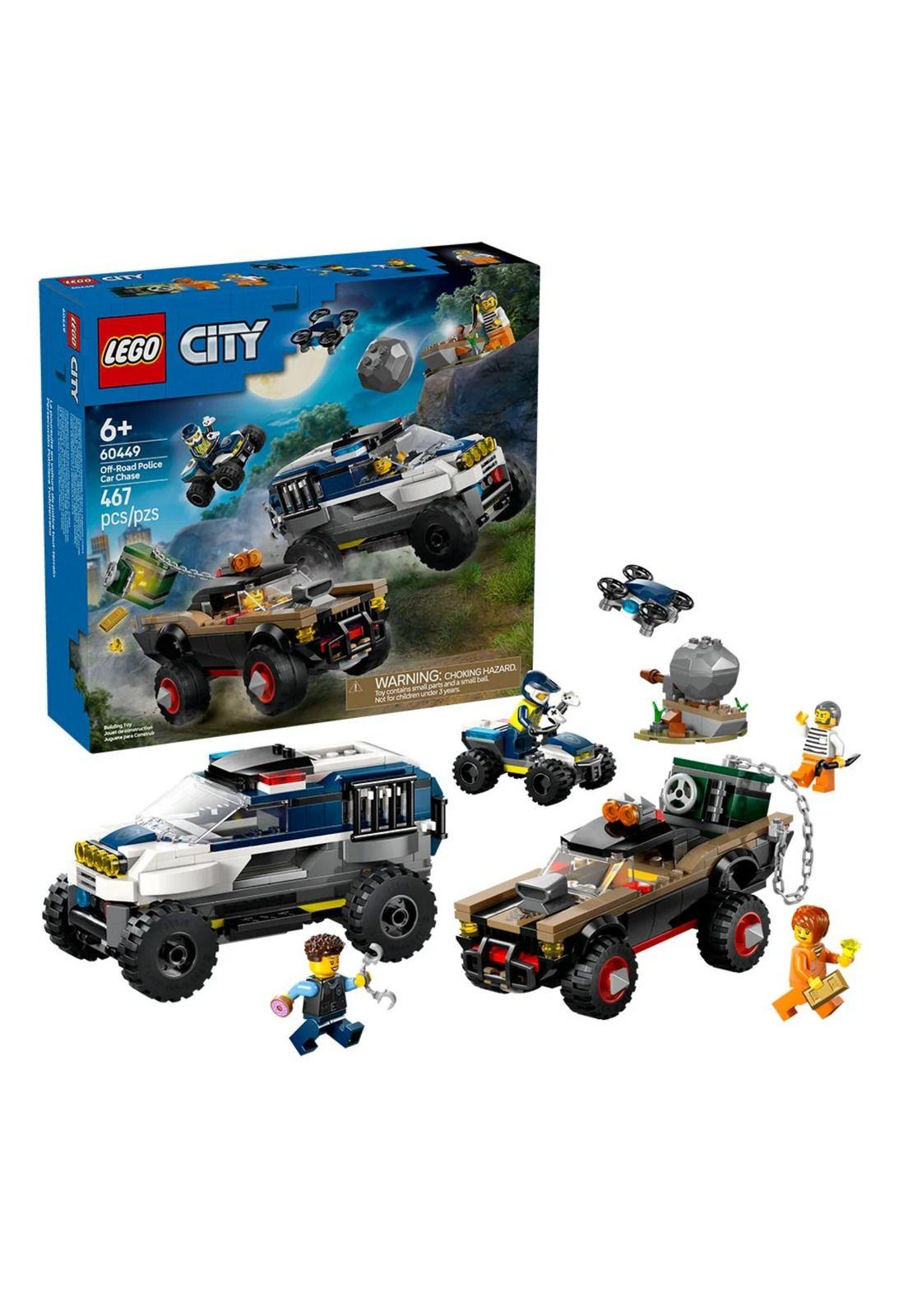 Lego City Persecución Policial Todoterreno (60449)-4