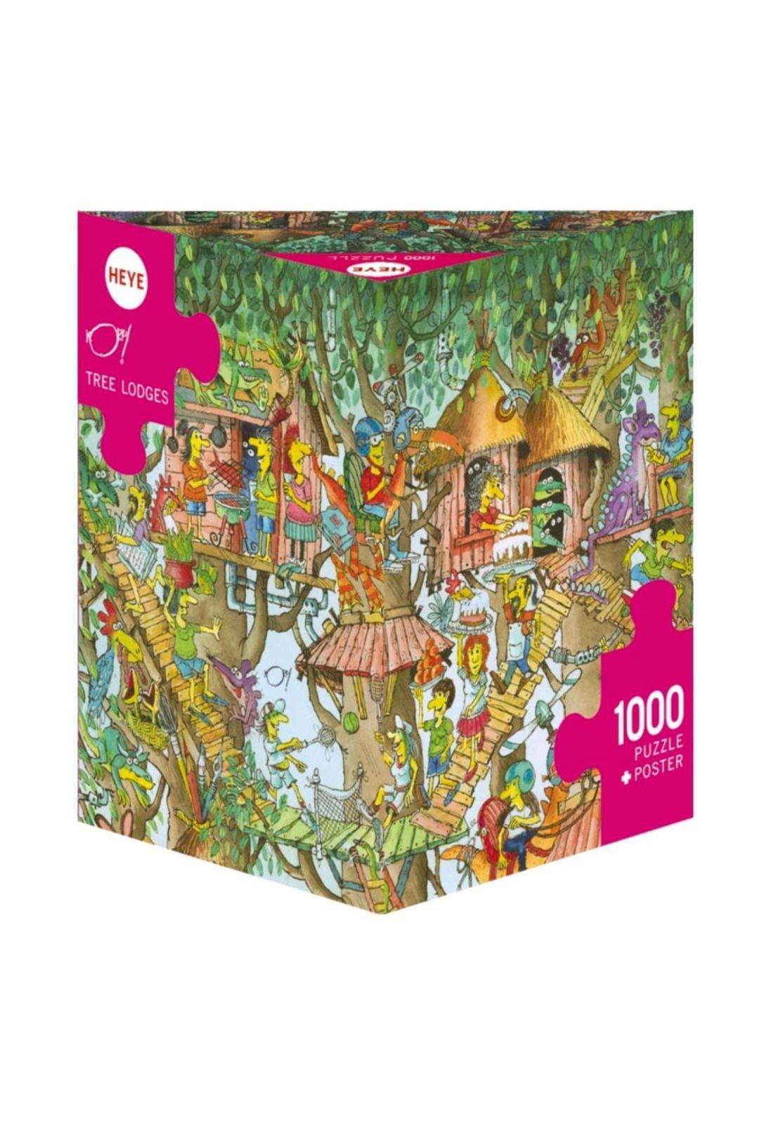 Puzzle Heye 1000 – Tree Loddges-0