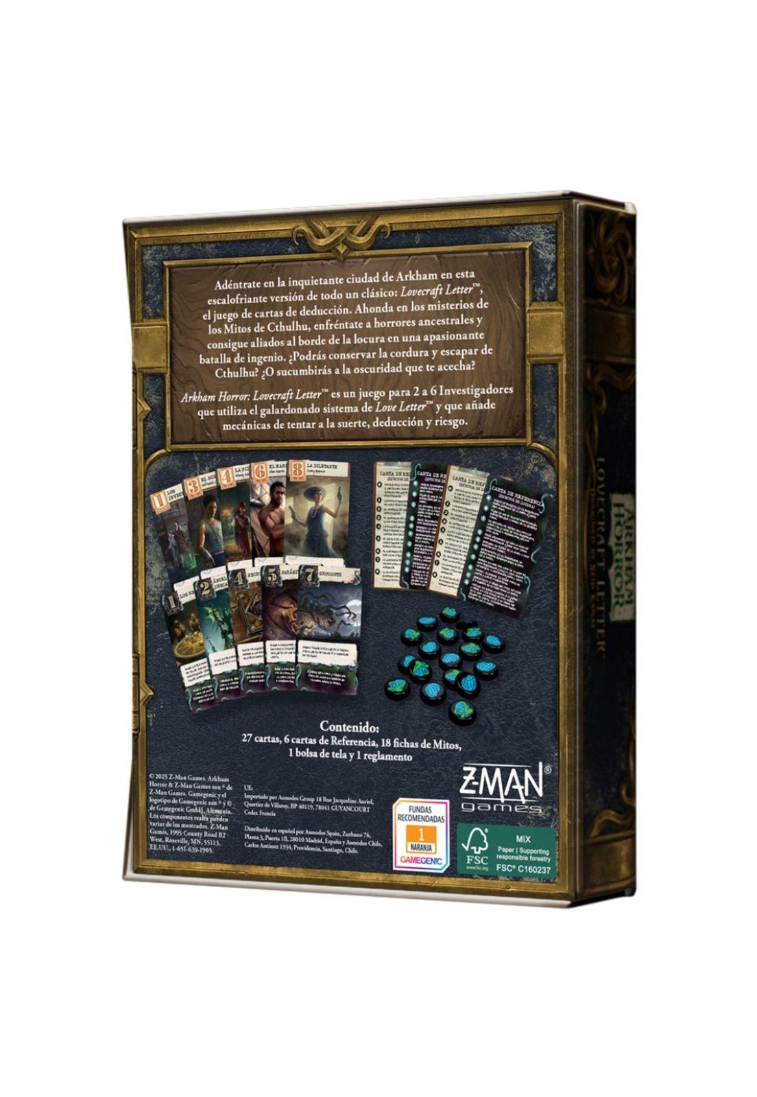 Lovecraft Letter - Arkham Horror-1