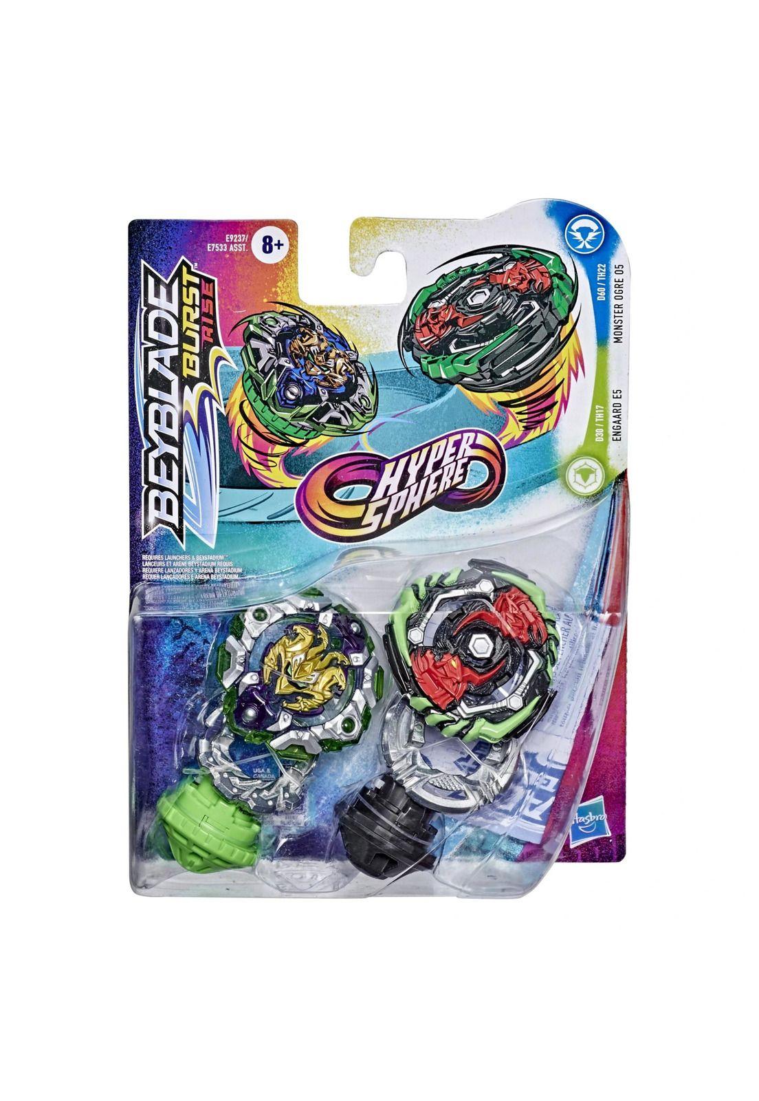 Beyblade Hypersphere Engaard E5 y Monster Ogre G5-0
