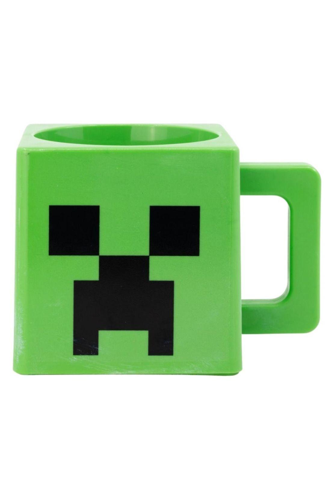 Tazón Minecraft Plastico Cuadrado 290 ml-0