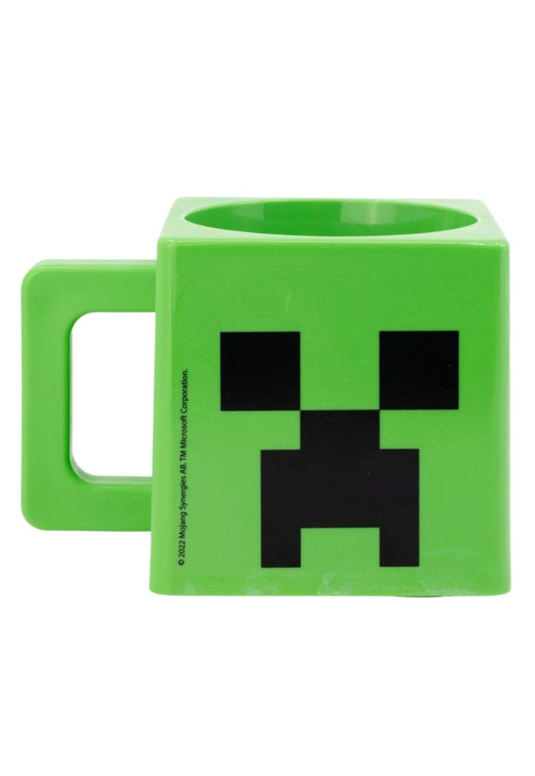 Tazón Minecraft Plastico Cuadrado 290 ml-1