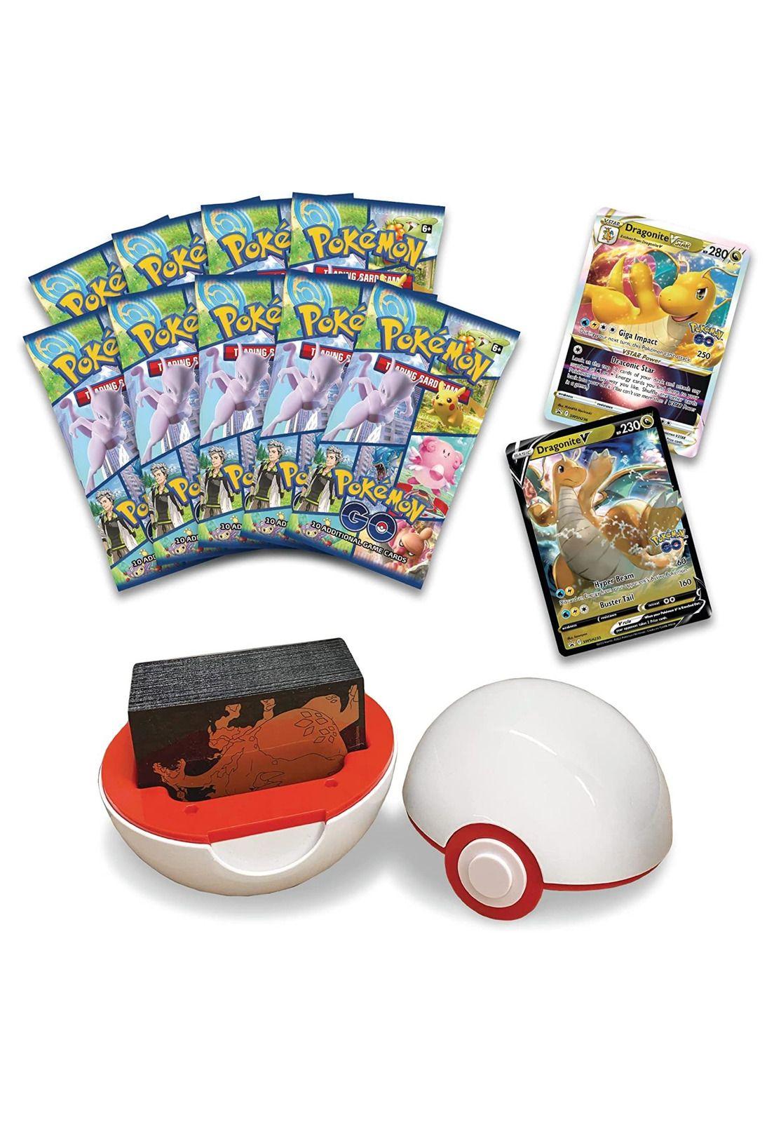 Pokémon Go Premier Deck Holder Box Vstar Dragonite Español-1