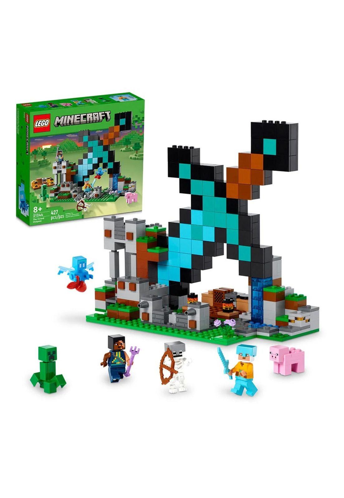 Lego Minecraft La Fortificación-Espada (21244)-1