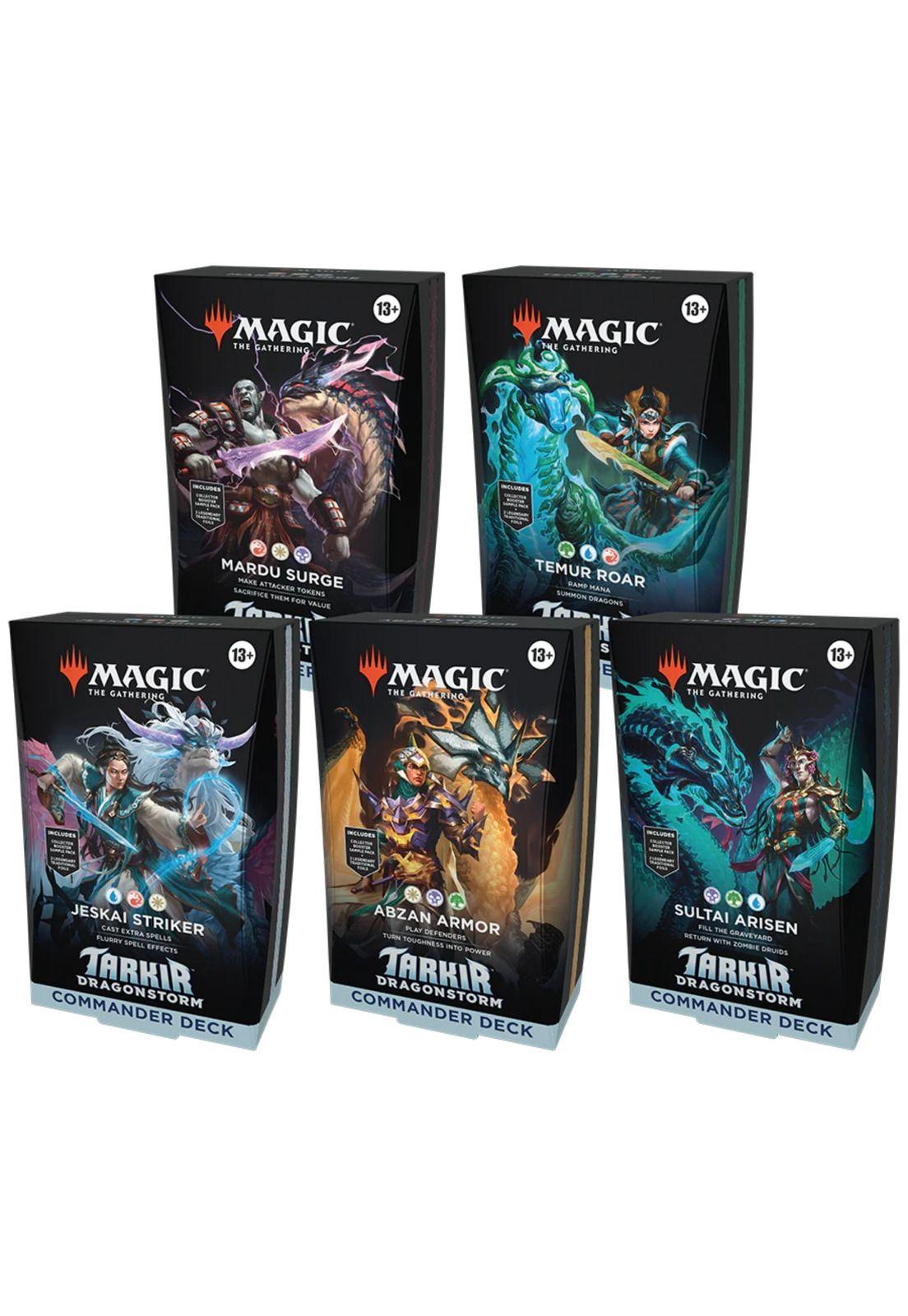 Magic Tarkir Dragonstorm - Commander Deck Mardu Surge Español-1