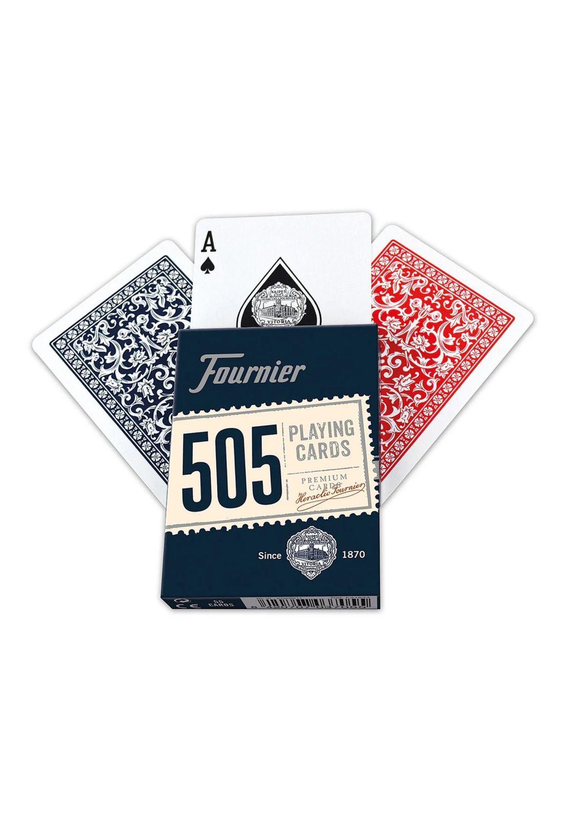 Naipe Fournier 505 Azul-2