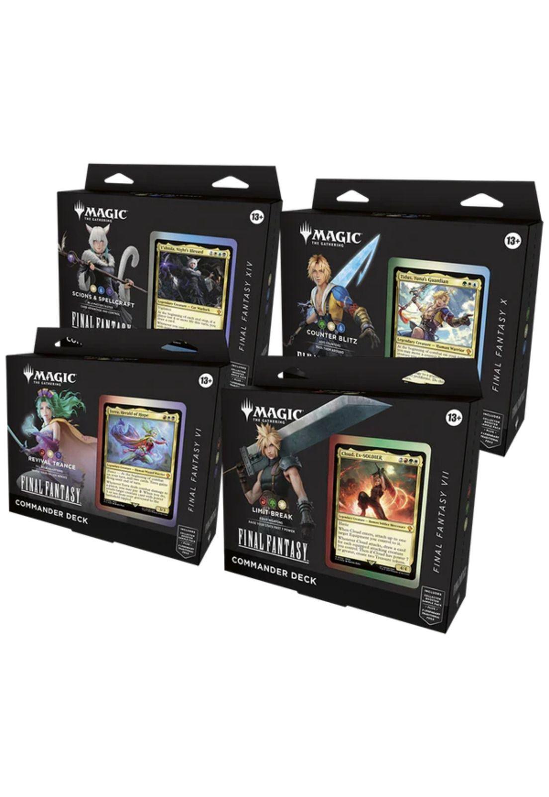 Magic Final Fantasy - Commander Deck Counter Blitz Inglés-1
